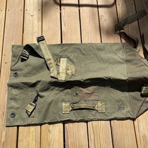 MILITARY ARMY DUFFEL BAG RUCKSACK